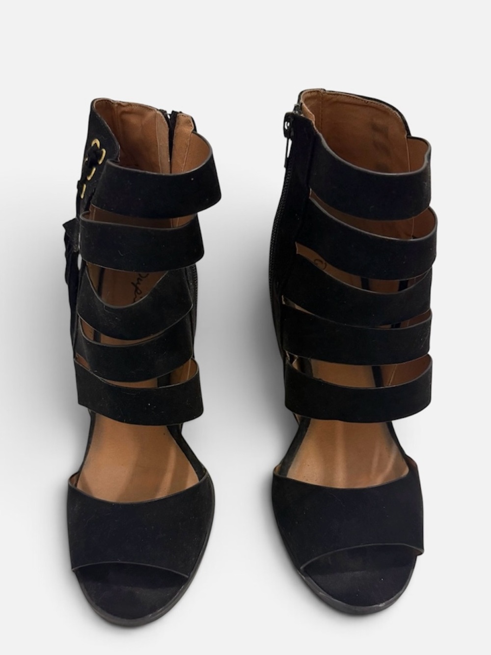 Sandalias tacón redondo